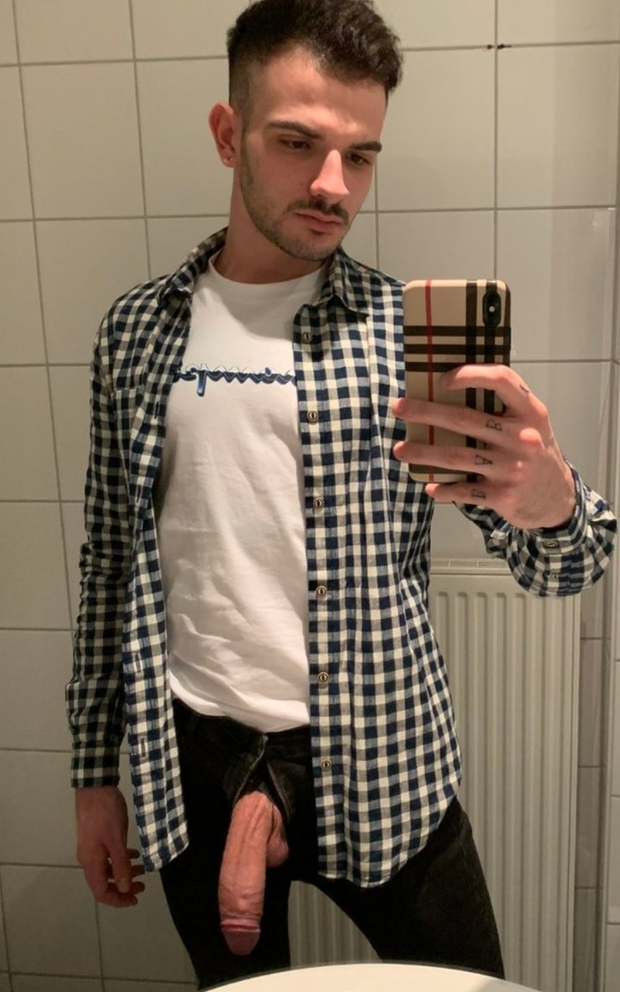 Men's Room Selfie