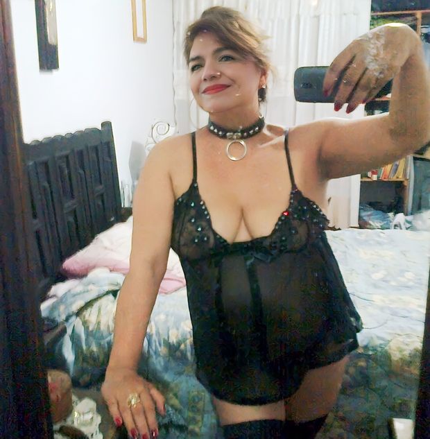 Busty collared mexican mom got tuned into a domesticated pet sex slave.