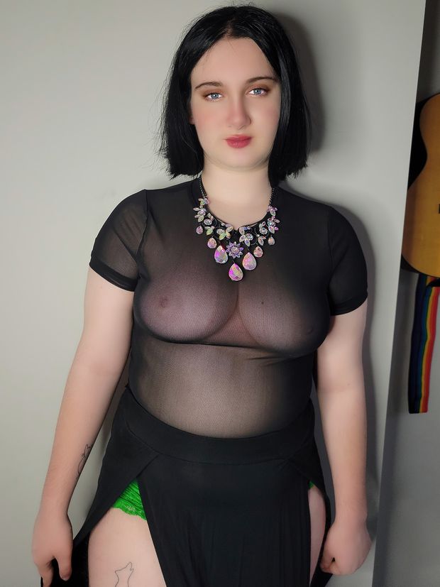sheer tits