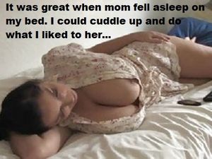 Sleeping mom