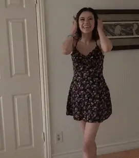 cute is excited