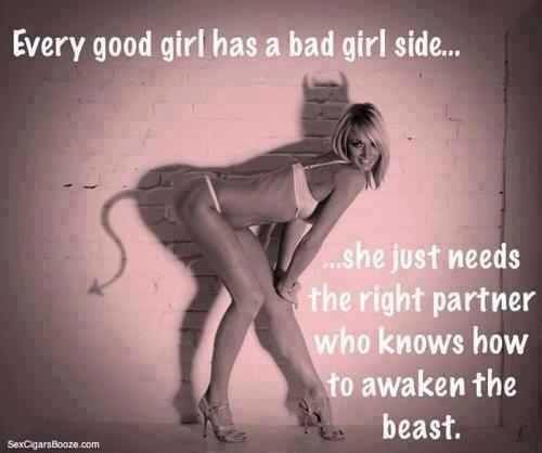 She just needs the right partner