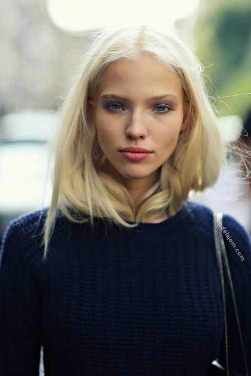 fashion model, Sasha Luss