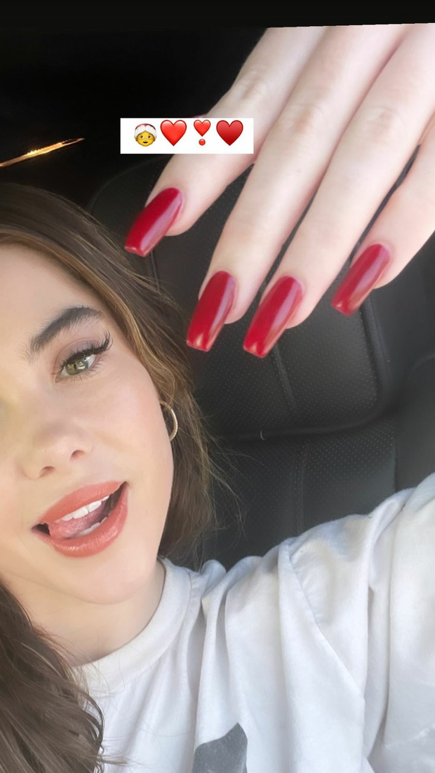 In red. You like?