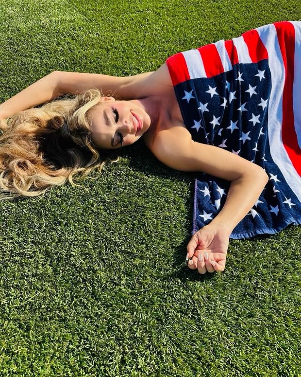 American blonde.