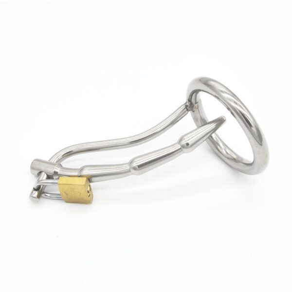 I find male chastity devices incredibly intriguing. Are you interested in giving it a try?" "Did you know that male chastity can add excitem