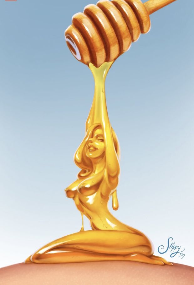 Honey covered hunny, so sweet!!
