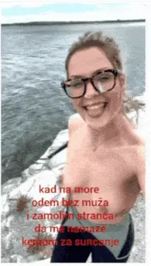 when I go alone to the sea and ask a stranger to oil me