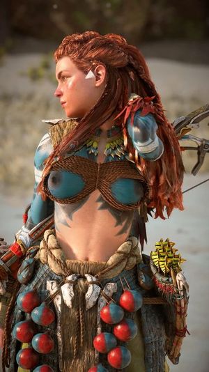 Aloy’s Forbidden Nipples Horizon Forbidden West