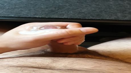 Task for master - cum with window open, chance of being caught