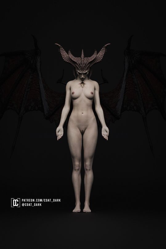 Lilith – Waiting for you coat_dark Diablo IV