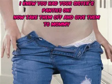 My son is always stealing panties