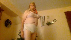 Lovely in lingerie faggot.