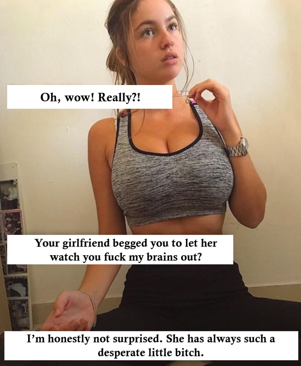 Begging girlfriend