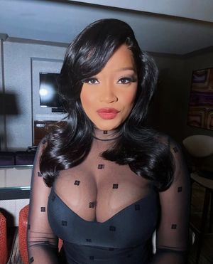 Keke Palmer and her Beautiful Cleavage