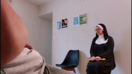 This pervert takes out his cock in risky public places