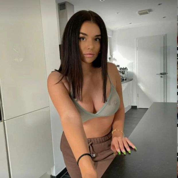 Sheer bra