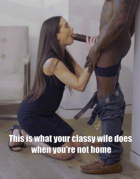 this is what your classy wife does when you're not home