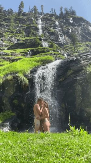 romantic love in nature