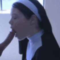 new nun has her initiation