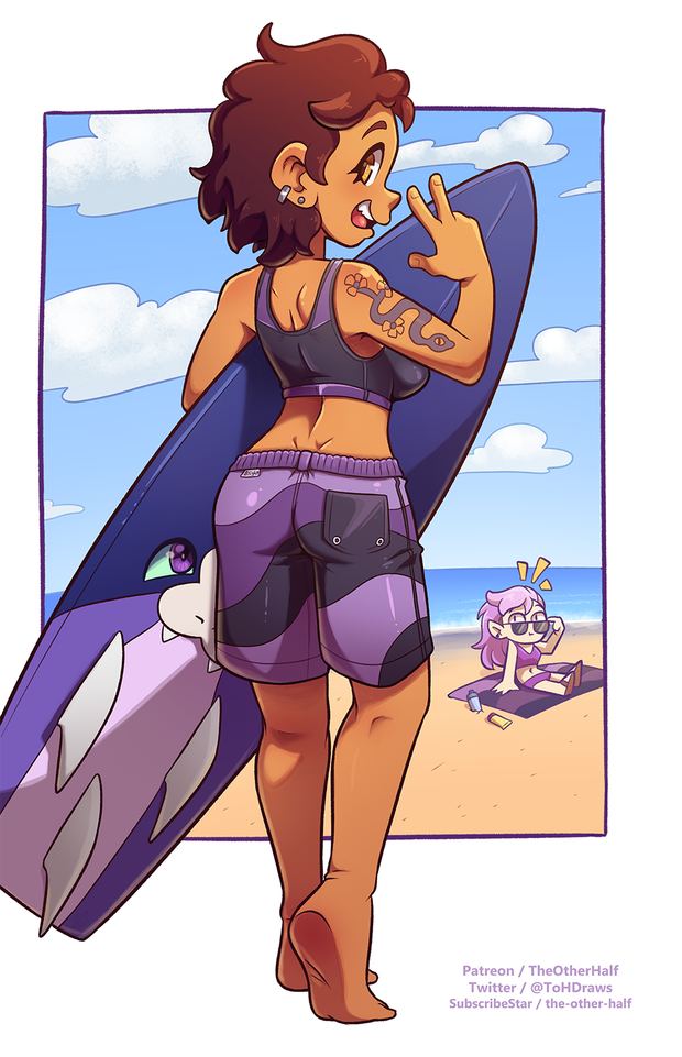 Surfer Luz by TheOtherHalf