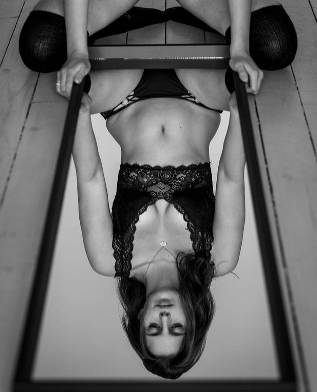 Beauty in a mirror