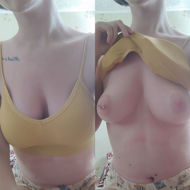 Before and after seeing your cock