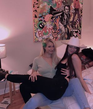 Two sluts in bed
