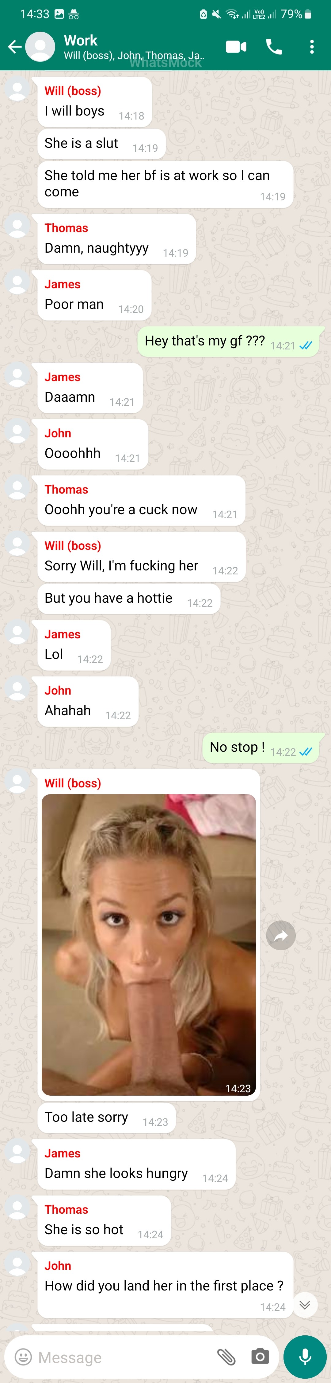 The work groupchat is on fire 2
