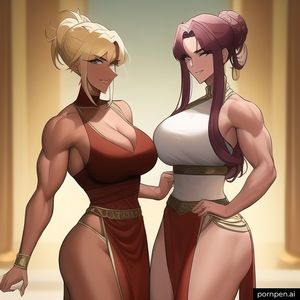 Ai generated strong arms