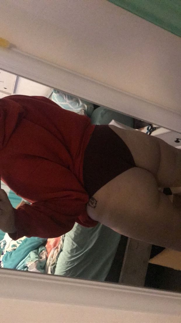 Thick BBW Ass In Panties