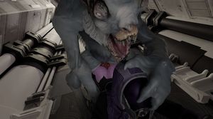 Tali'Zorah having some fun with a horny monster #2