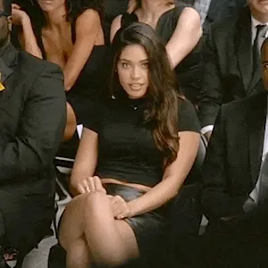 during my speech she demands my attention