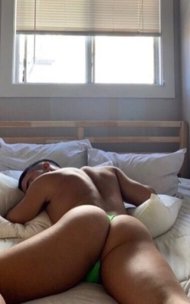 Beautiful thong ass