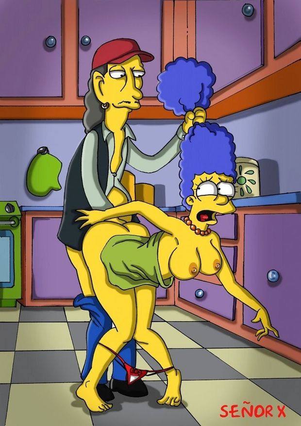 Marge cornea a Homero (Cuckold)