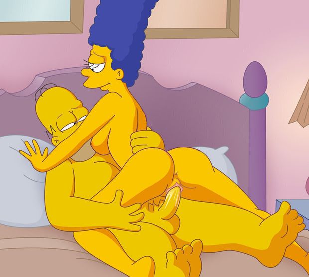Homero y Marge Reconciliandose