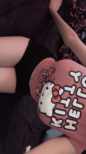 She still likes dolls, how do I tell her that her tits burst her blouse?