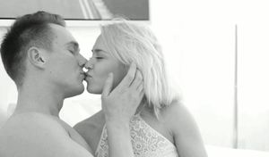 tease with hand on cock