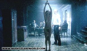 Ukrainian Star Olga Kurylenko In Handcuffs Nude Gif