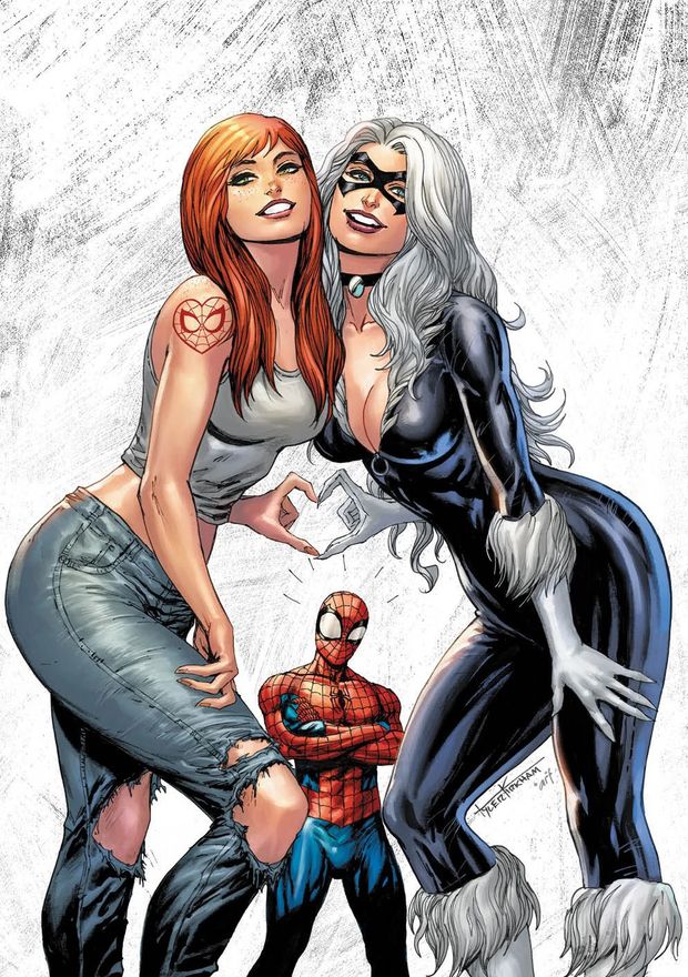 Black Cat and Mary Jane