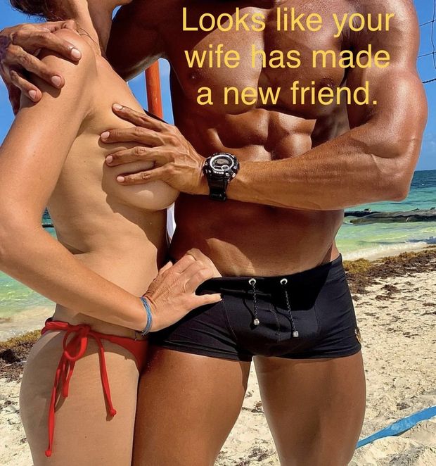 She’s a real dick magnet.