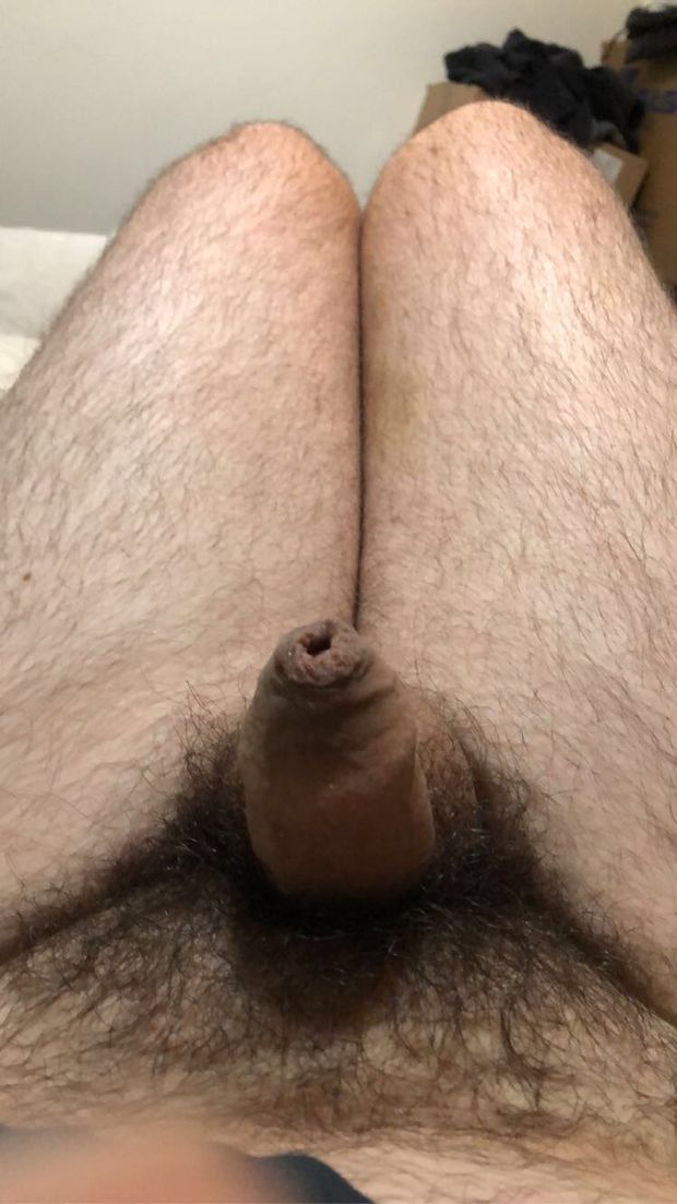 Soft foreskin uncut cock