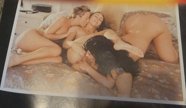 Hot lesbian threesome kissing and eating pussy!!!