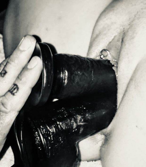 Waiting for his cock to make 3 in my fuckhole