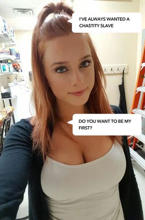 "The chastity cage will be a physical manifestation of your commitment to serving me, my loyal slave."