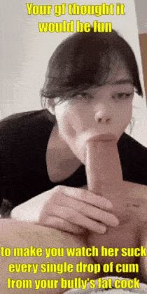 She loves your bully's cum