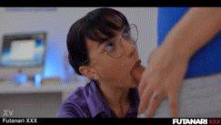 Doctor accidentally turns patient into a futa then fucks her