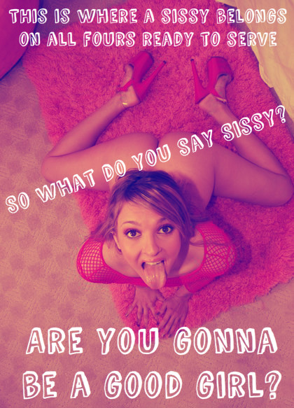 Obedient Sissy for Alphas