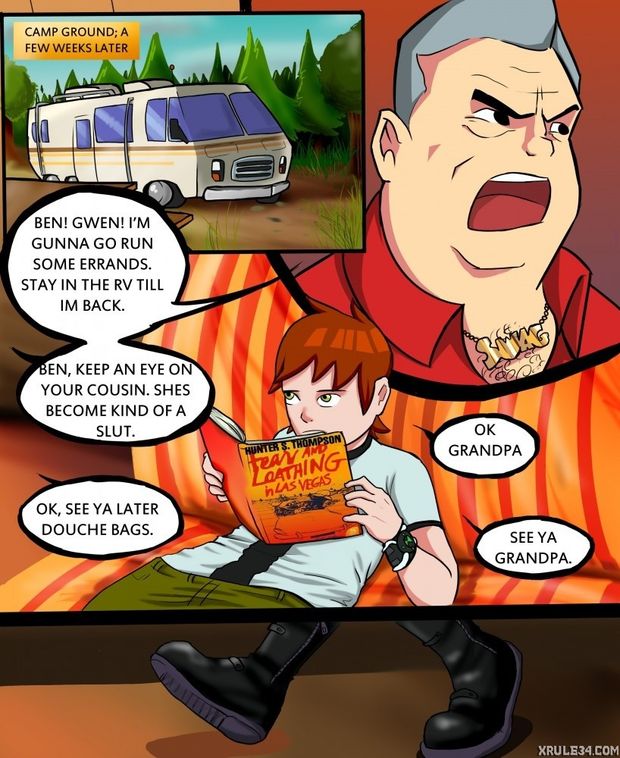 Ben 10 Camping gets dirty 1
