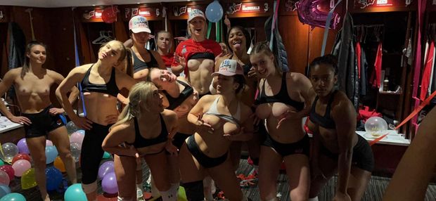Leaked College babes champions pics